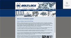 Desktop Screenshot of boltlock.co.za